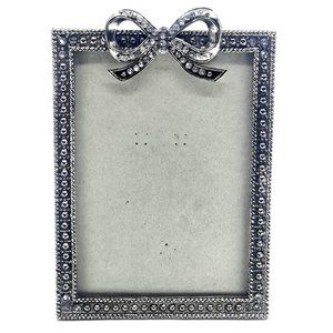 Vintage Silver Bow Tie Frame